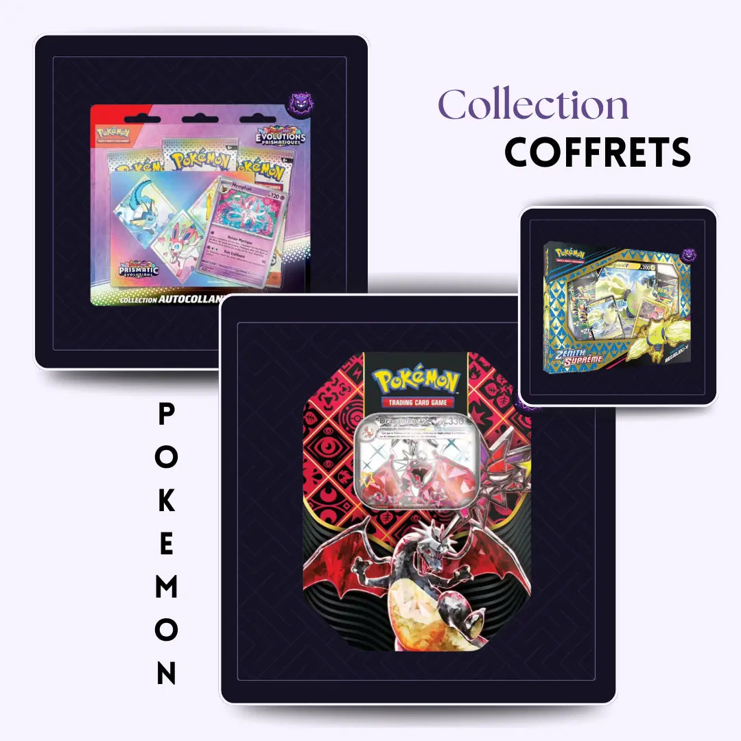 collection coffrets Pokémon TCG