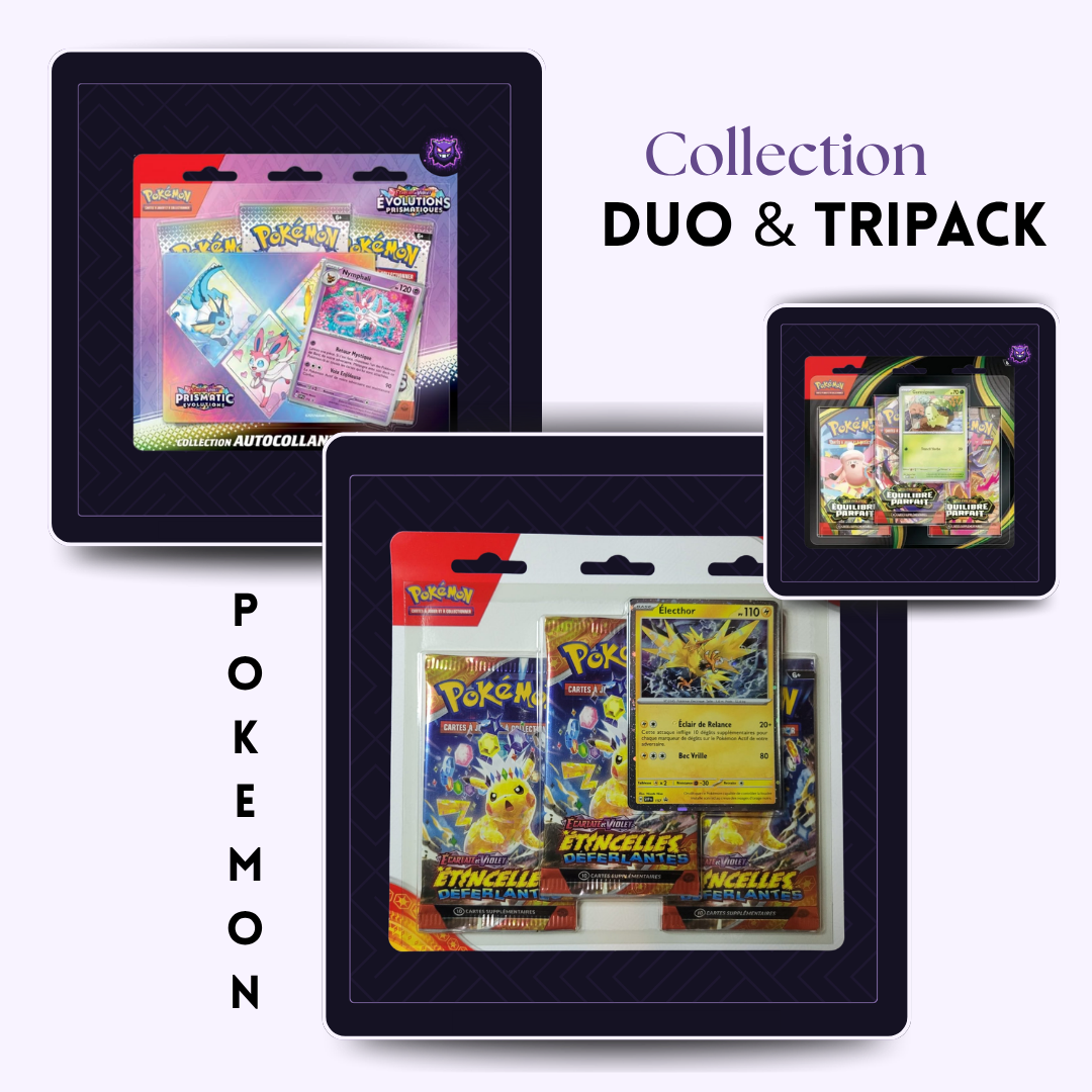 Pokémon - Duopack et Tripack