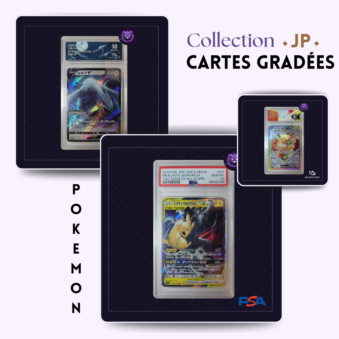 Pokémon - Les Cartes Gradées en Japonais
