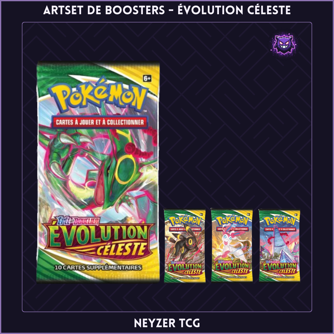 Artset de Boosters - Evolution Céleste Léger