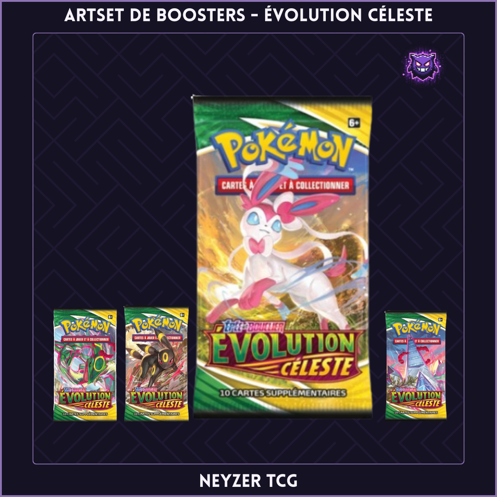 Artset de Boosters - Evolution Céleste Léger (EB7)