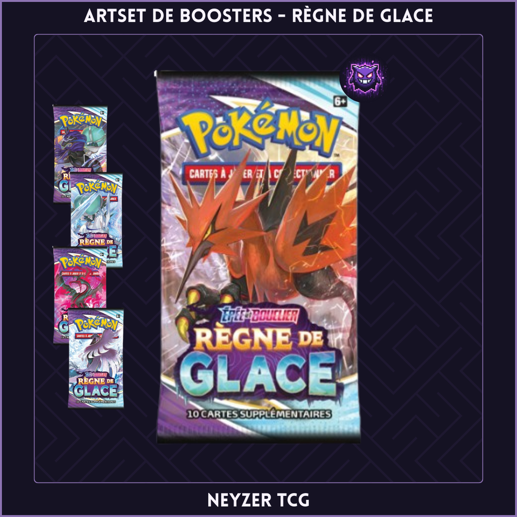 Artset de Boosters - Règne de Glace Léger (EB6)