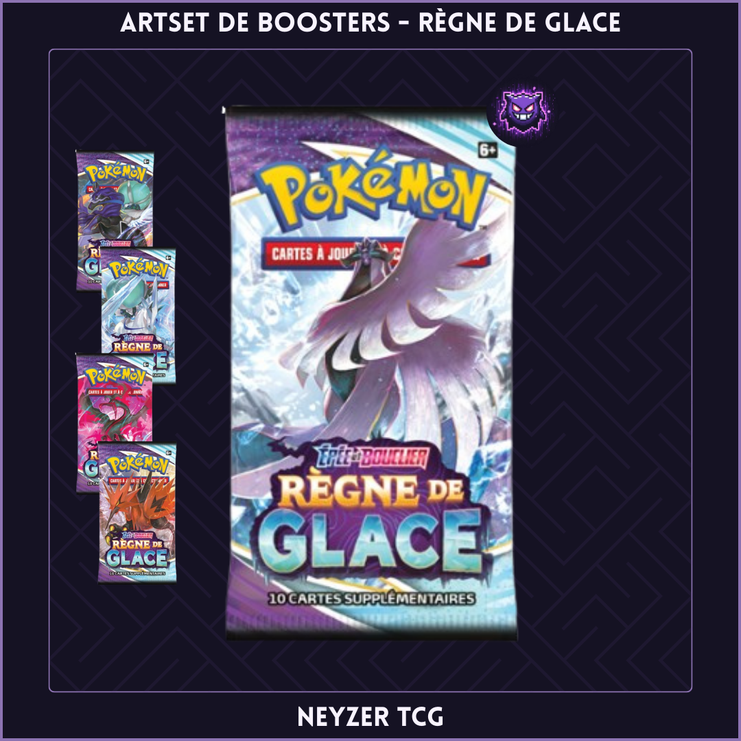 Artset de Boosters - Règne de Glace Léger (EB6)