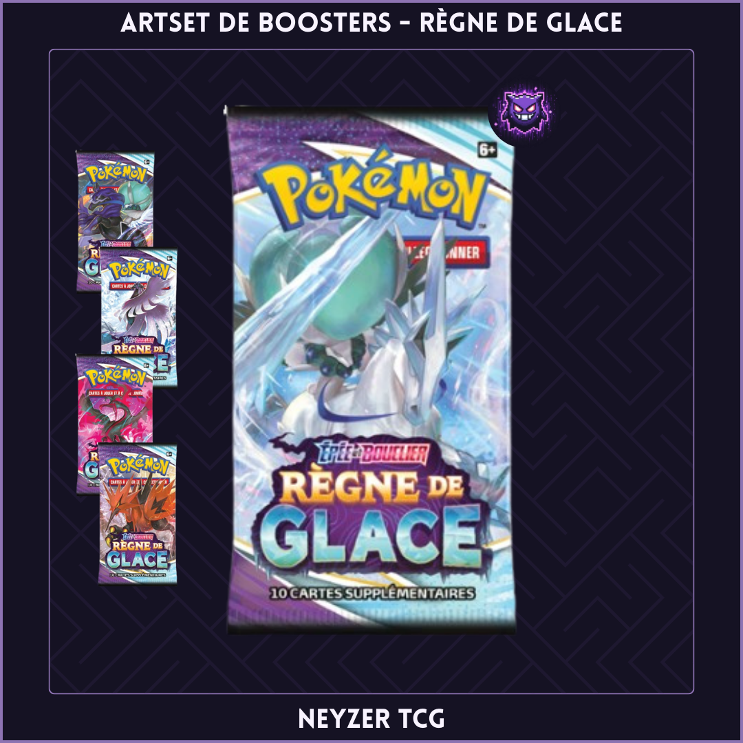 Artset de Boosters - Règne de Glace Léger (EB6)