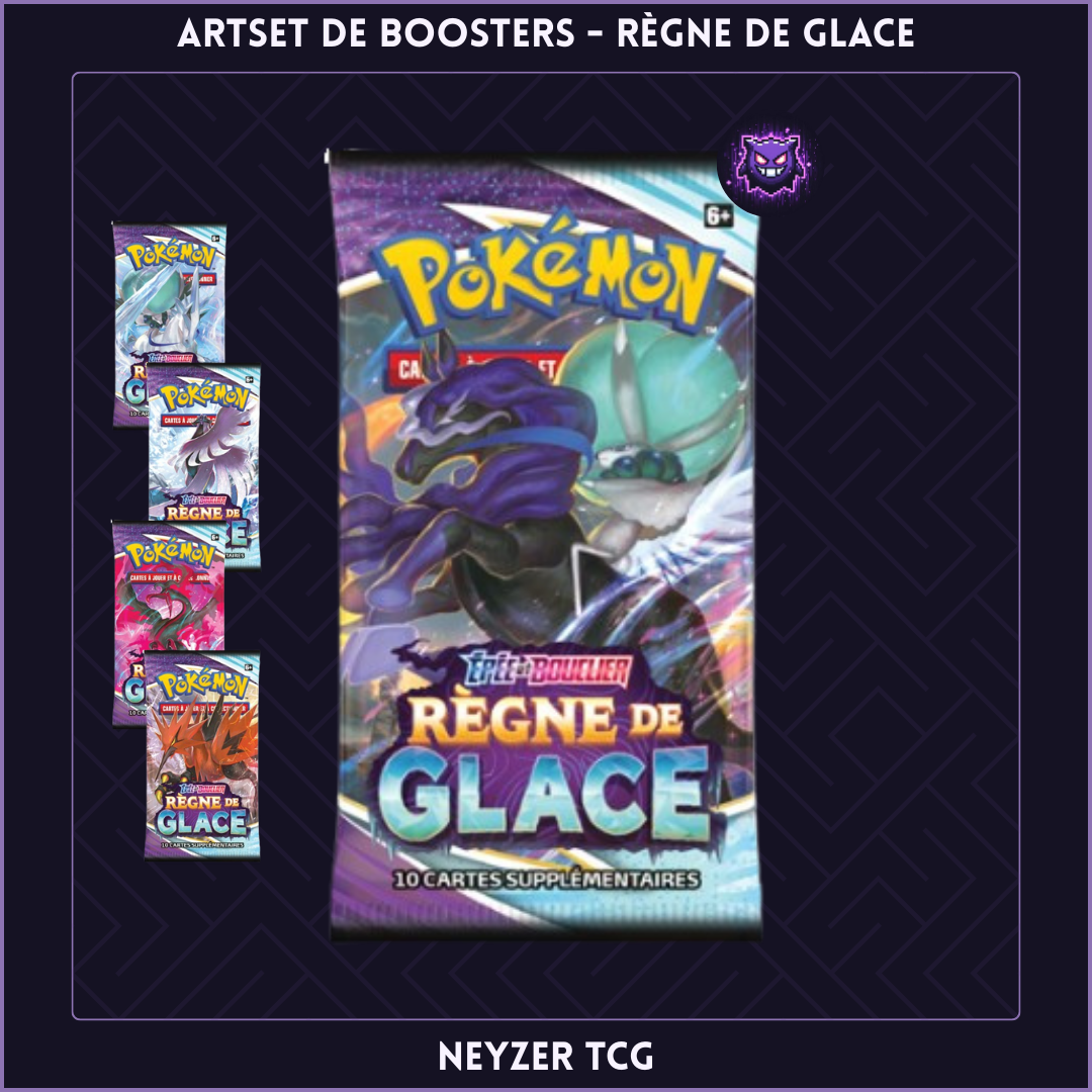 Artset de Boosters - Règne de Glace Léger (EB6)