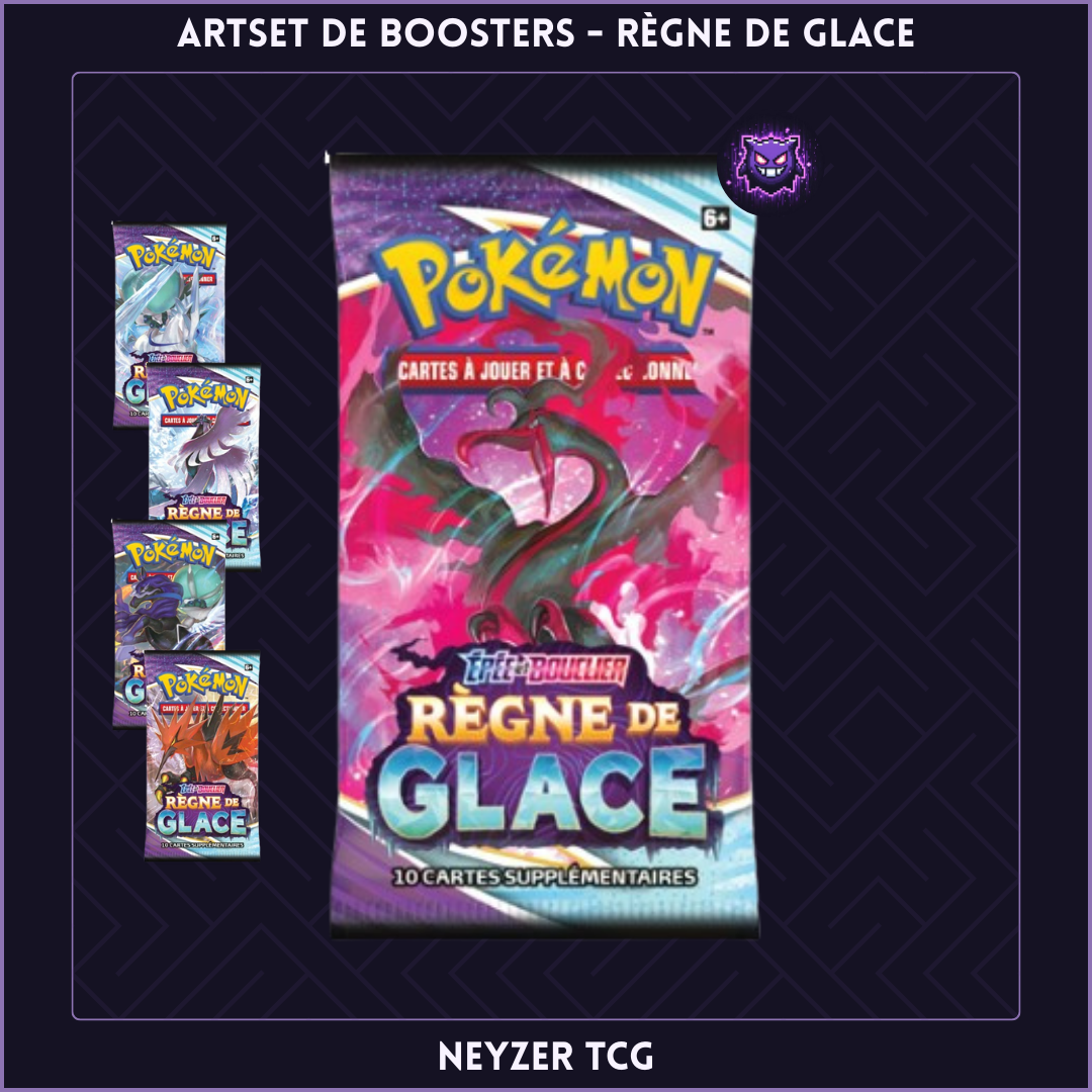 Artset de Boosters - Règne de Glace Léger (EB6)
