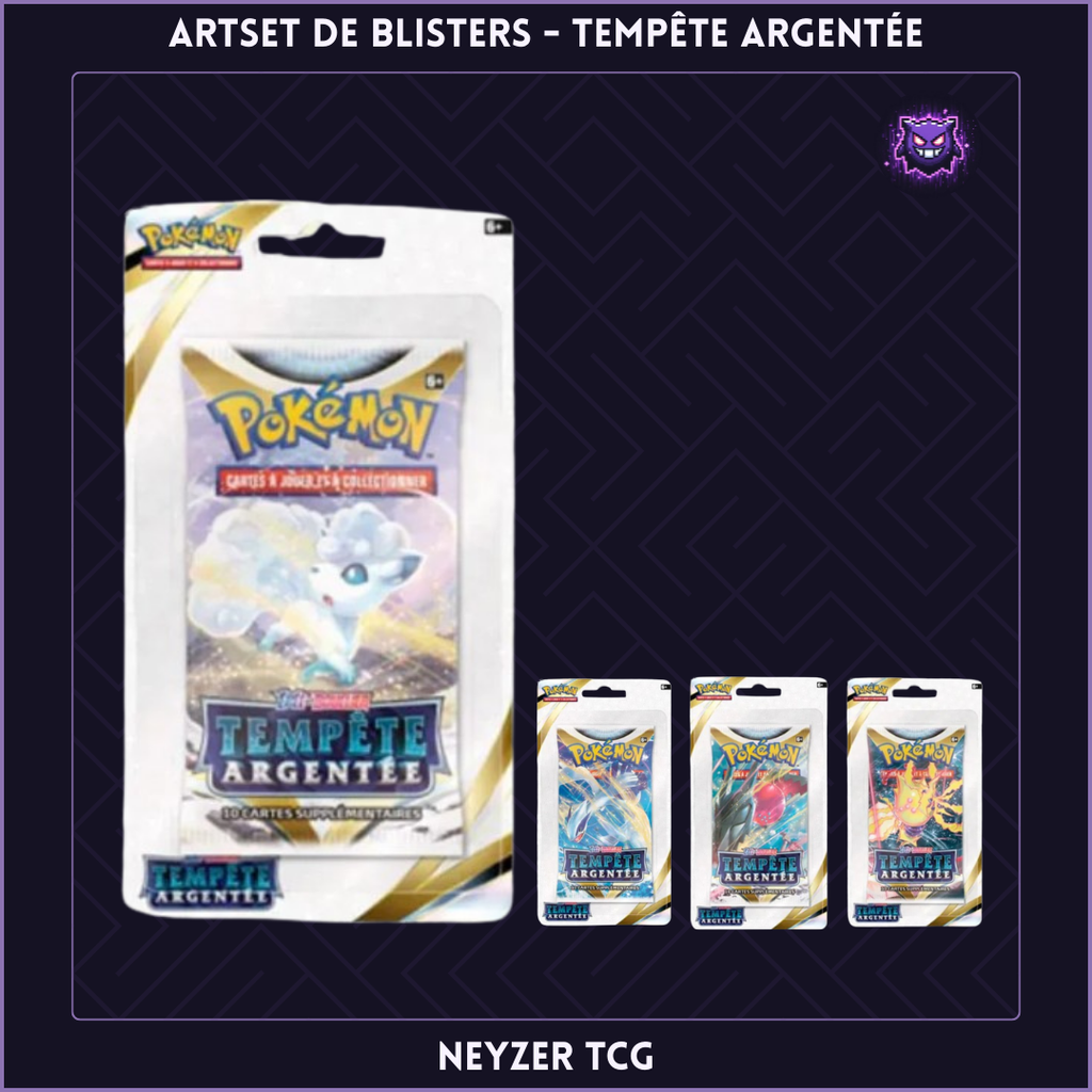 Artset de Blisters - Tempête argentée (EB12)