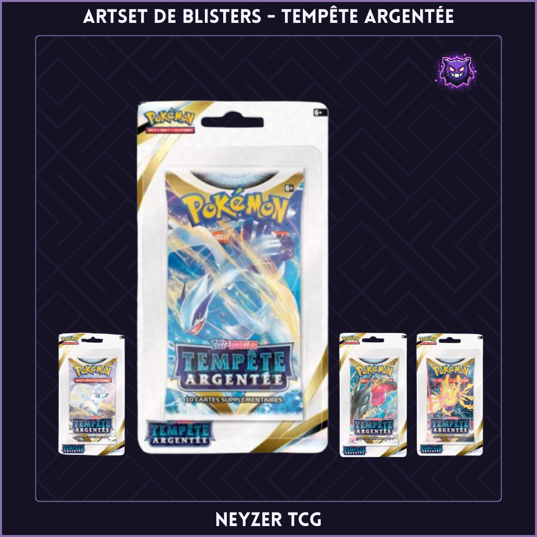 Artset de Blisters - Tempête argentée (EB12)