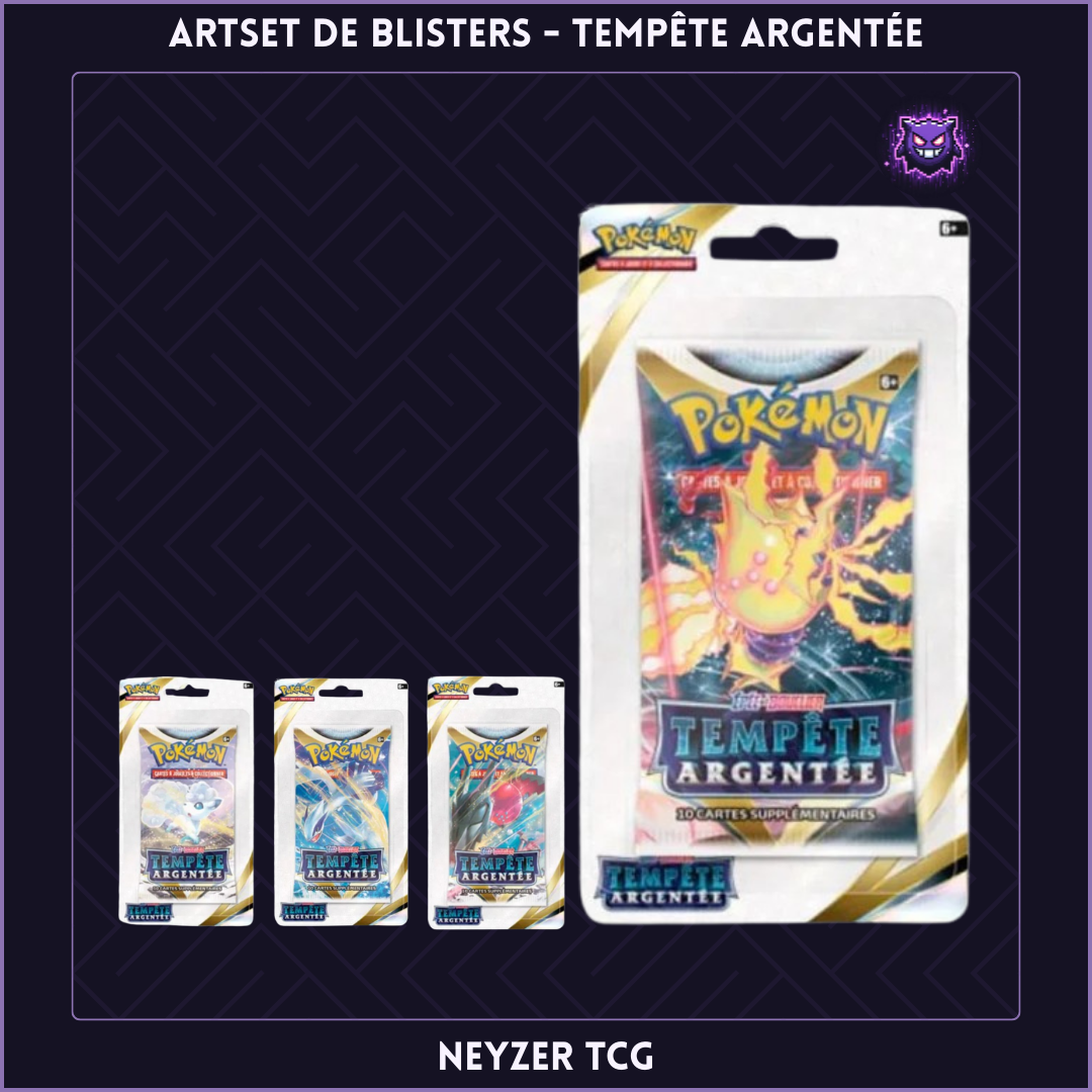 Artset de Blisters - Tempête argentée (EB12)