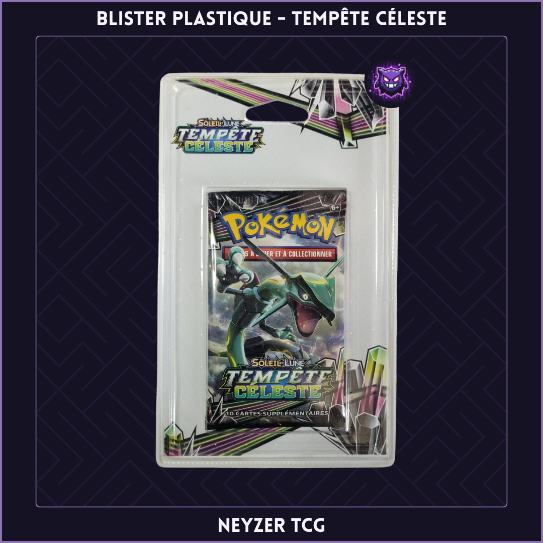 Blister en Plastique - Tempête Céleste (SL7) Rayquaza