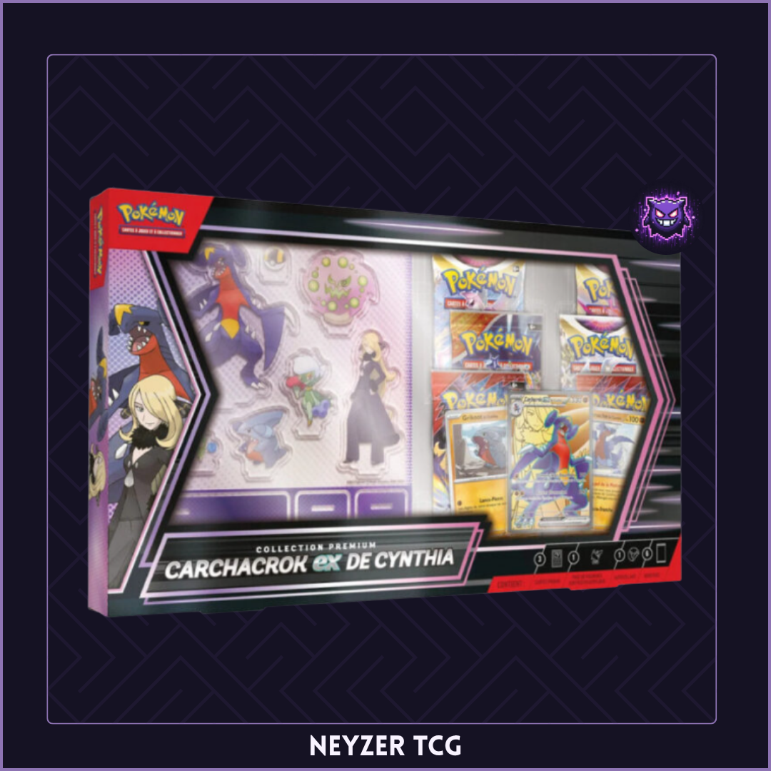 Pokémon - Coffret Carchacrok Ex de Cynthia