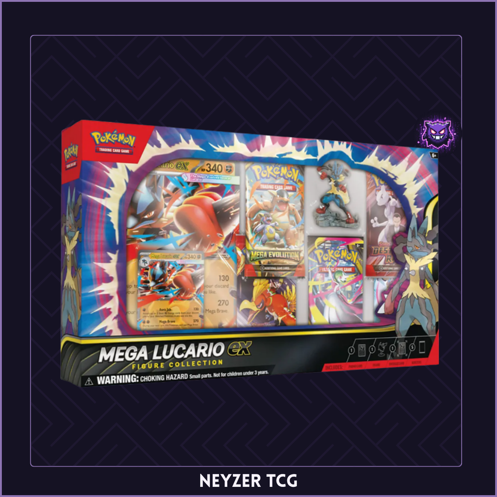 Pokémon - Coffret Figurine Méga-Lucario Ex
