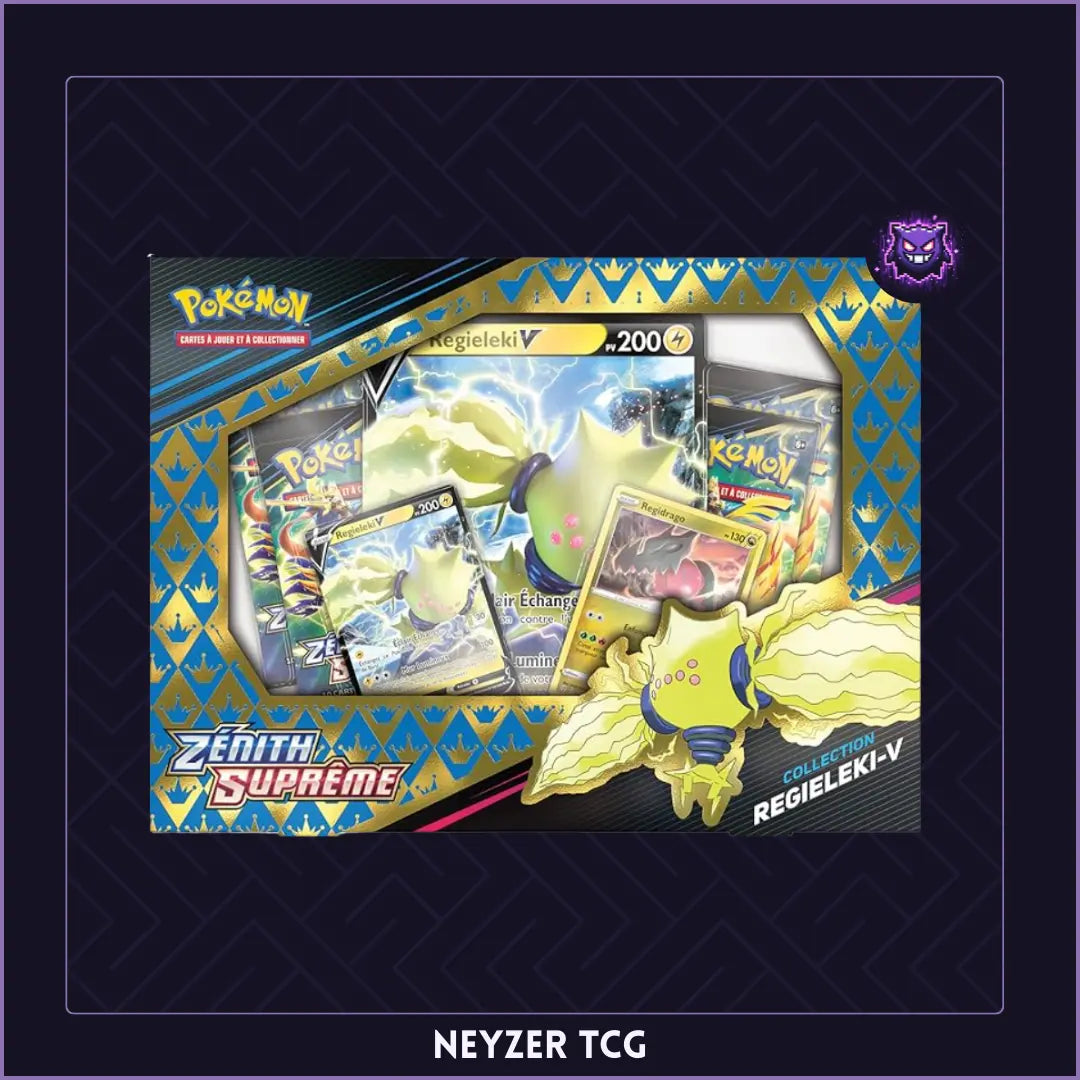Coffret Pokémon Regieleki-V de Zenith Supreme 2