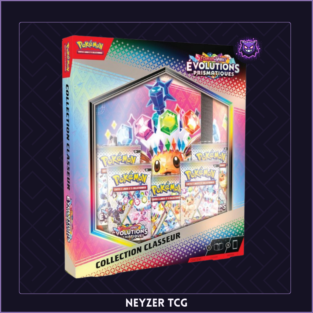 Coffret Pokemon collection classeur-Evolutions prismatiques n°1