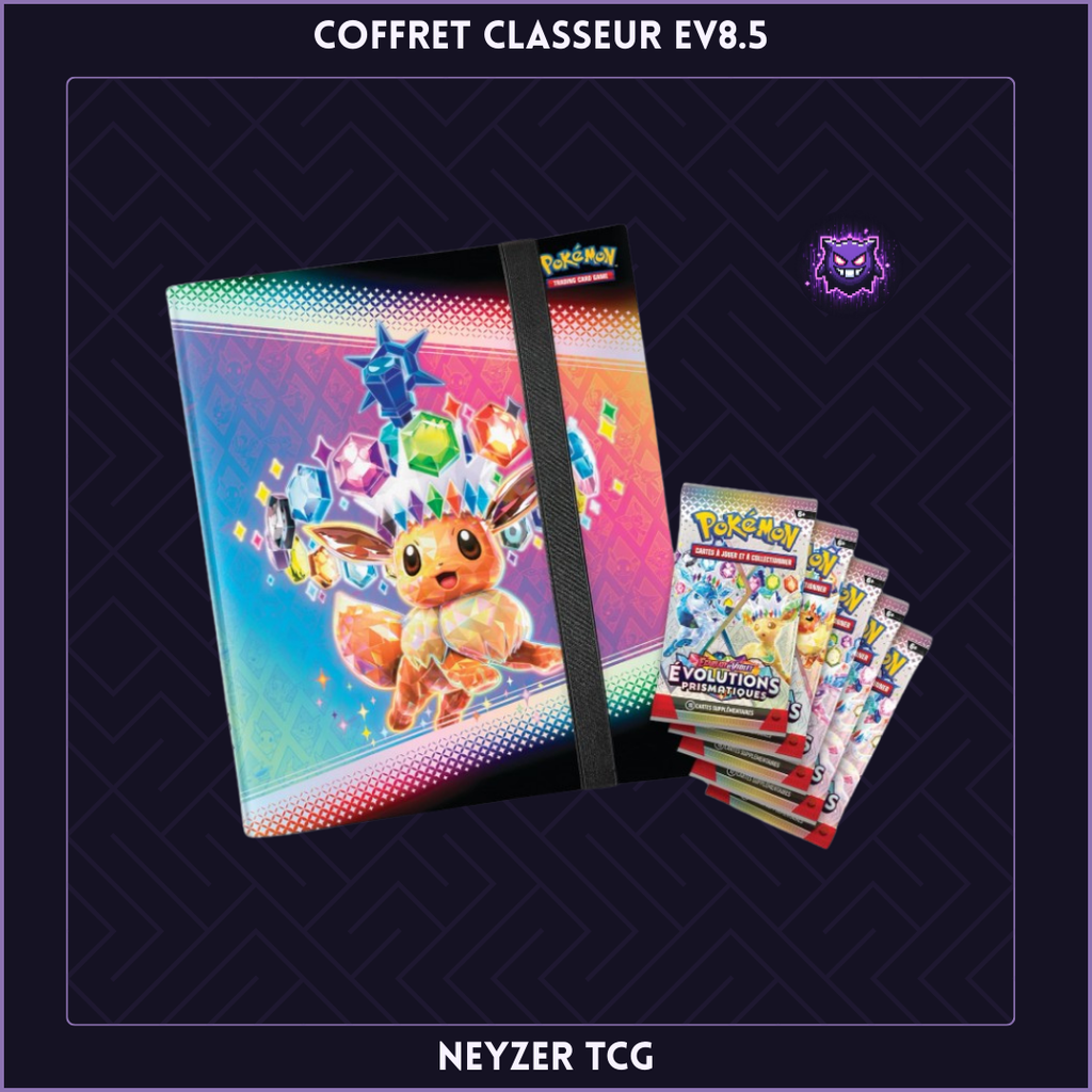 Coffret Pokemon collection classeur-Evolutions prismatiques n°2