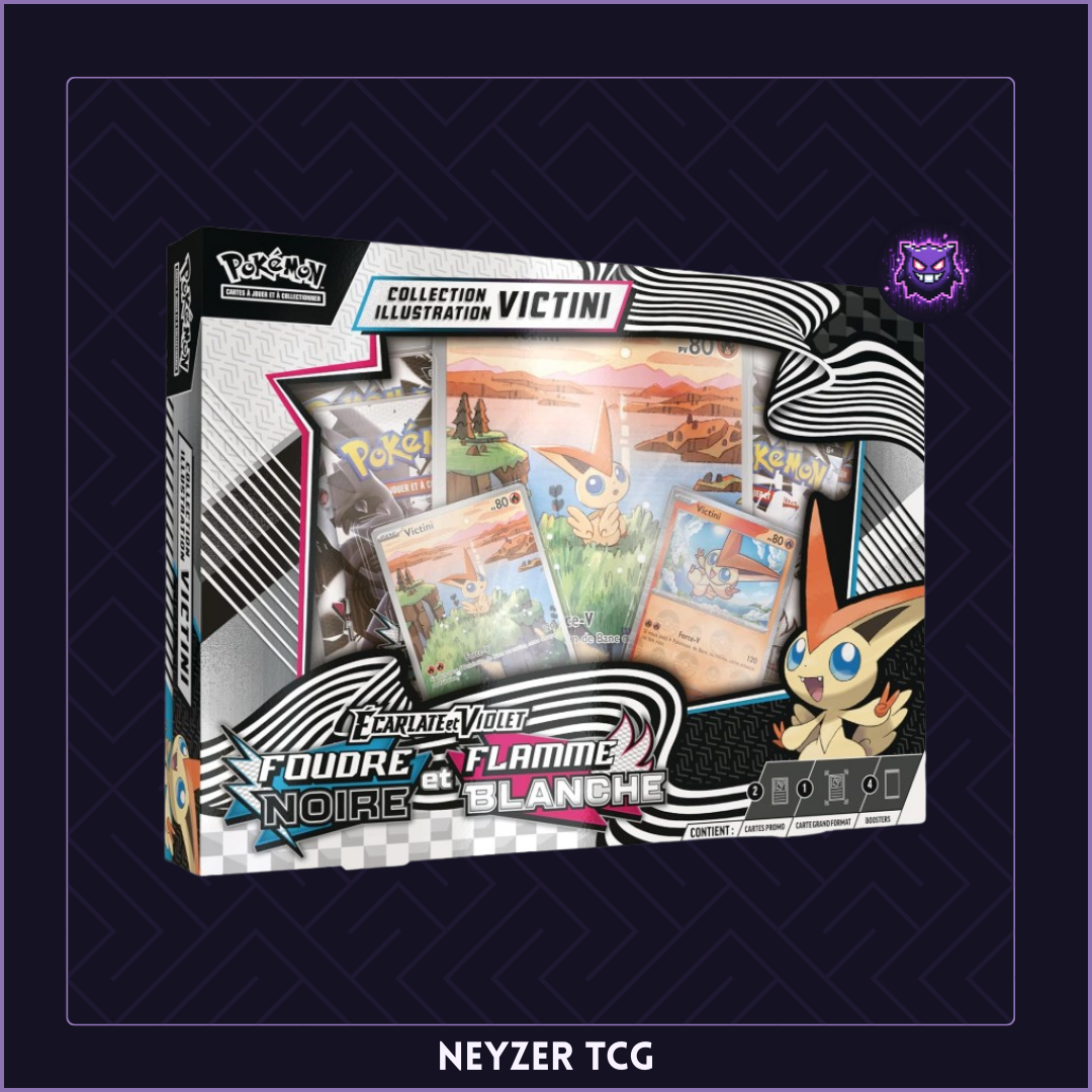 Coffret Pokemon collection illustration Victini