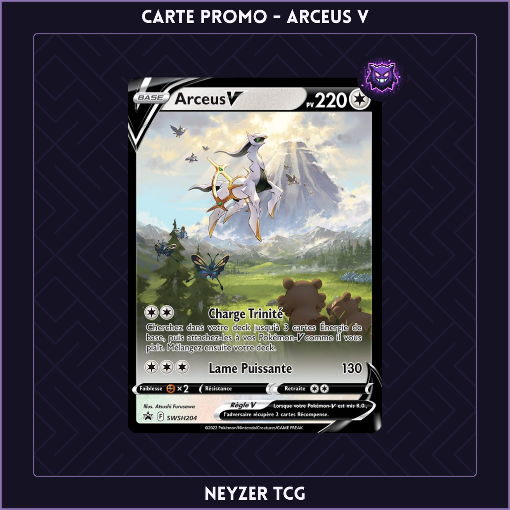 Pokémon - Coffret Collection Arceus V (avec figurine)