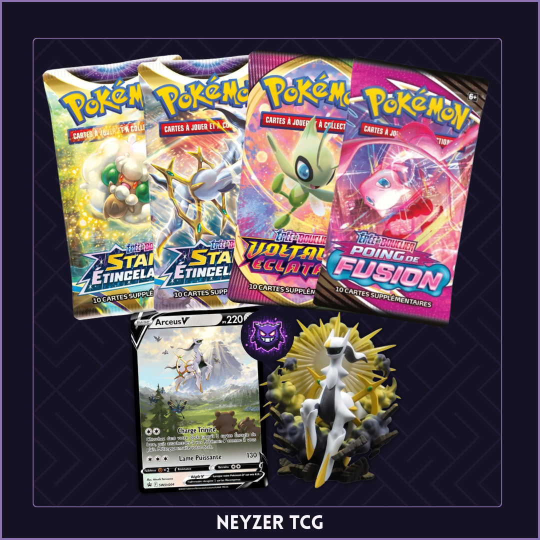 Pokémon - Coffret Collection Arceus V (avec figurine)