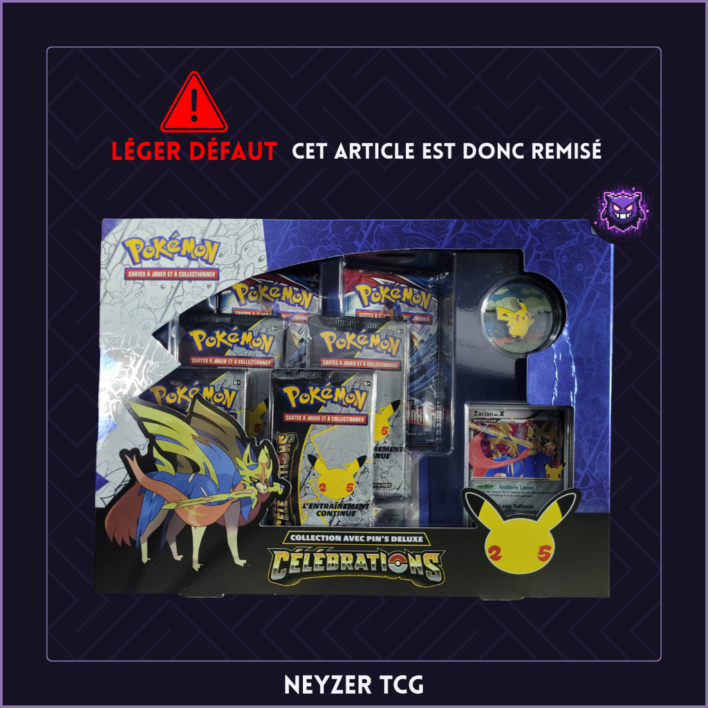 Pokémon - Coffret Collection Pin's deluxe - Célébrations