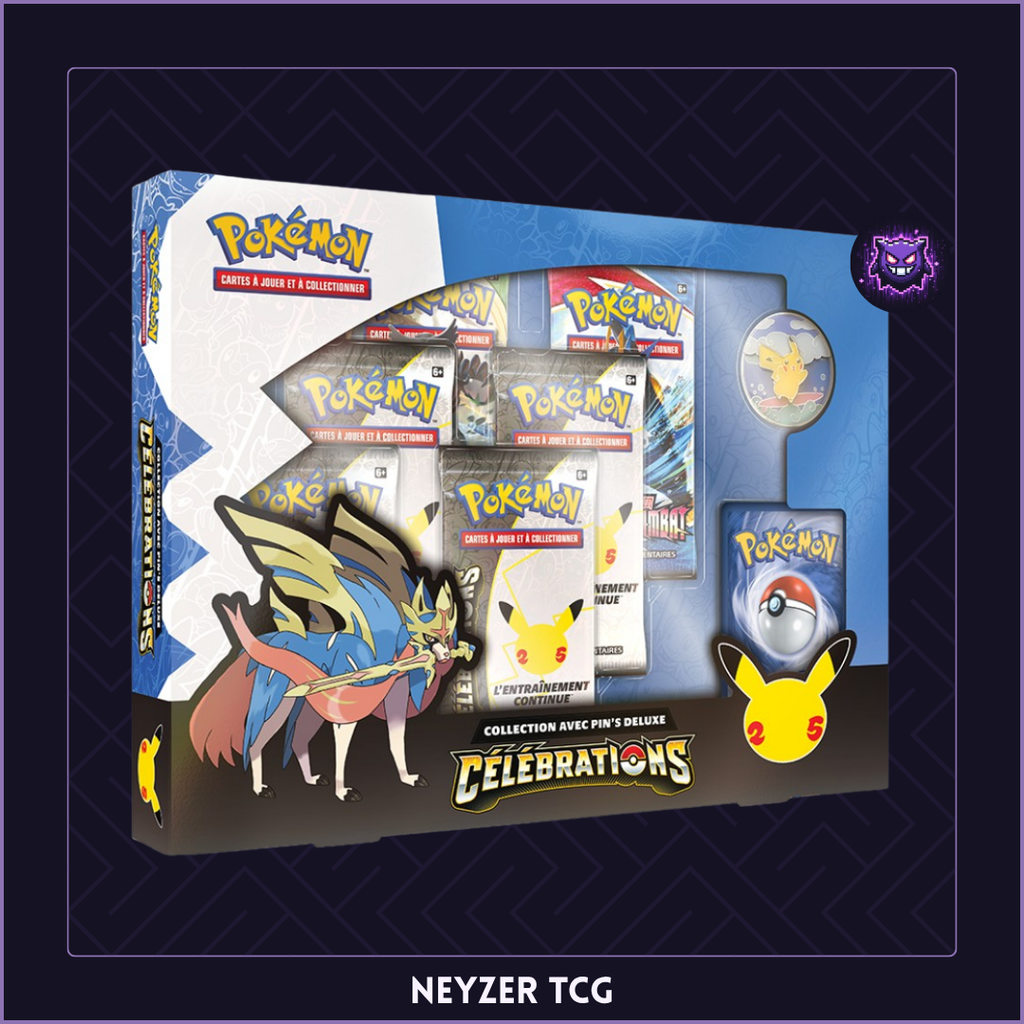 Pokémon - Coffret Collection Pin's deluxe - Célébrations