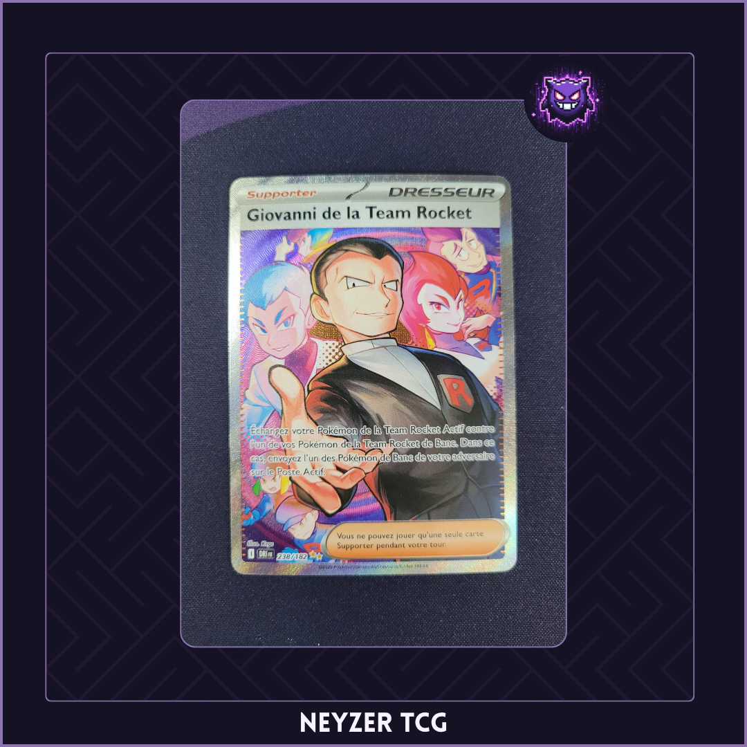 Carte - Giovanni de la Team rocket DRI 238 - Rivalités Destinées