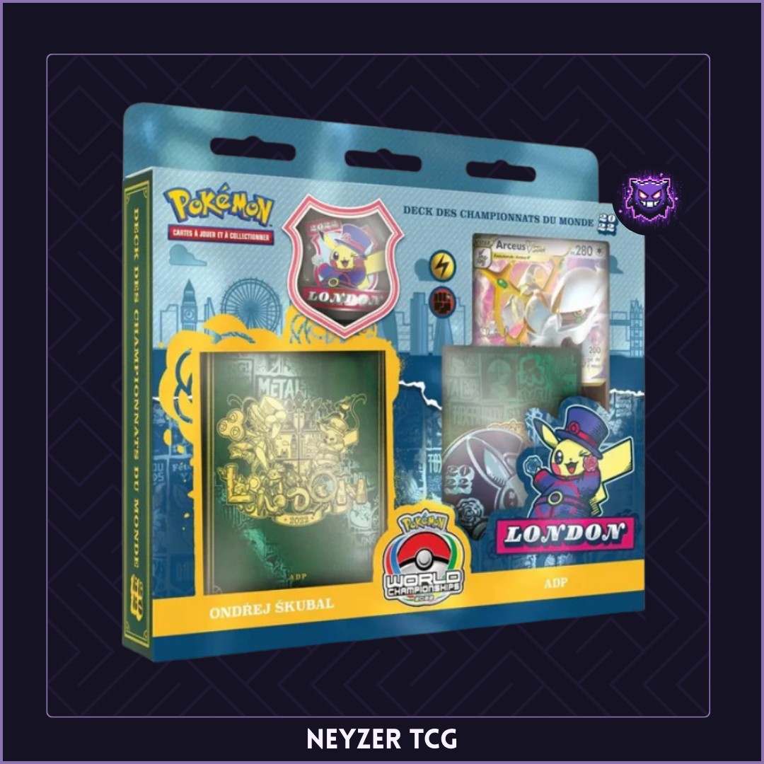 Pokémon - Deck des Championnat du monde 2022 - ADP (Arceus, Archéduc et Pikachu)
