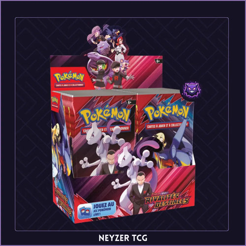 Display Rivalites Destinees Pokemon du bloc ecarlate et violet