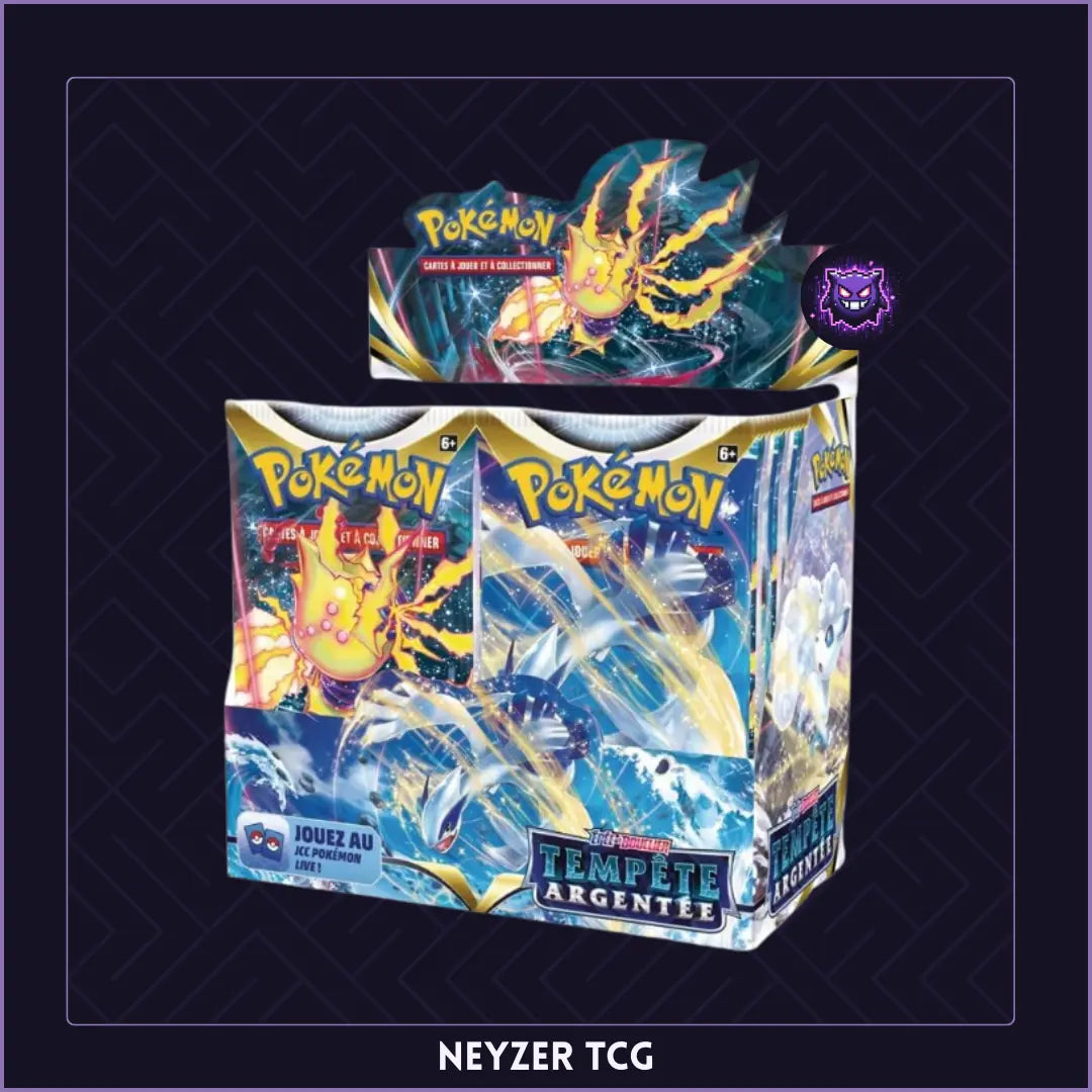 Display Tempete argentee du bloc epee et bouclier