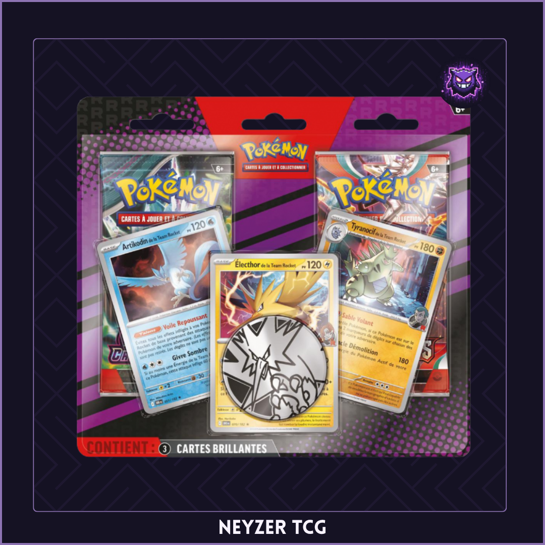 Pokémon - Duopack Artikodin, Électhor et Tyranocif (EV3 & EV6)