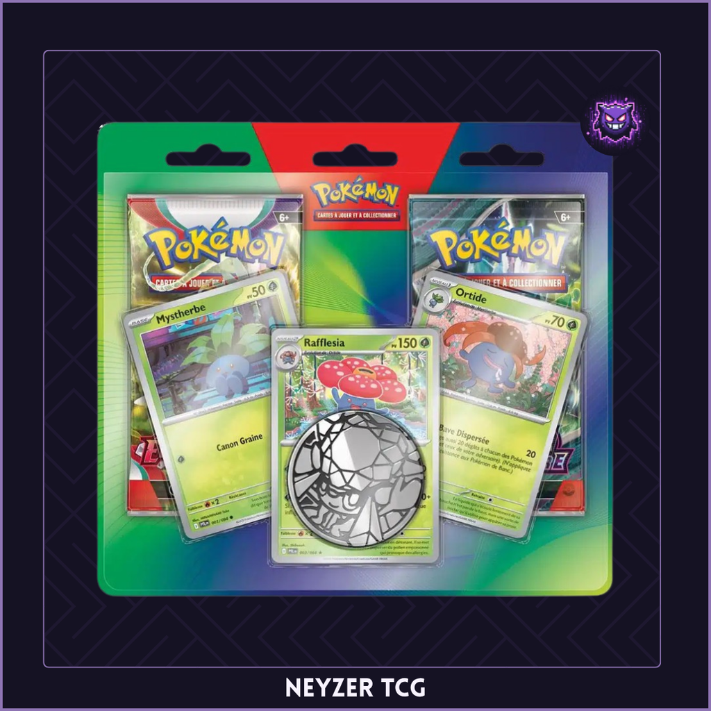 Pokémon - Duopack EV1 et EV6 - Mystherbe, Ortide et Rafflesia