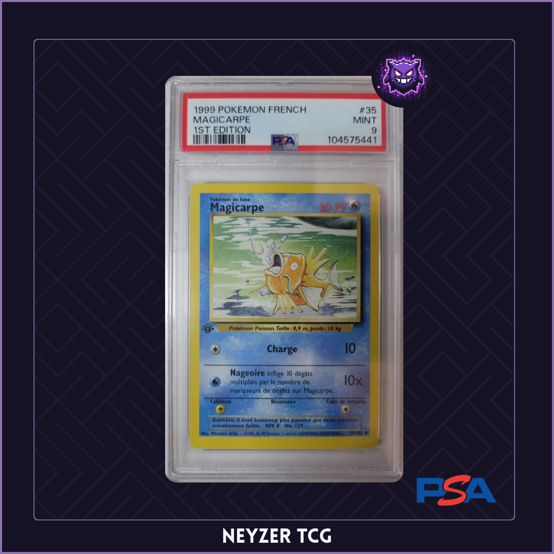 Gradée - Magicarpe BS 35 - Set de Base - PSA 9
