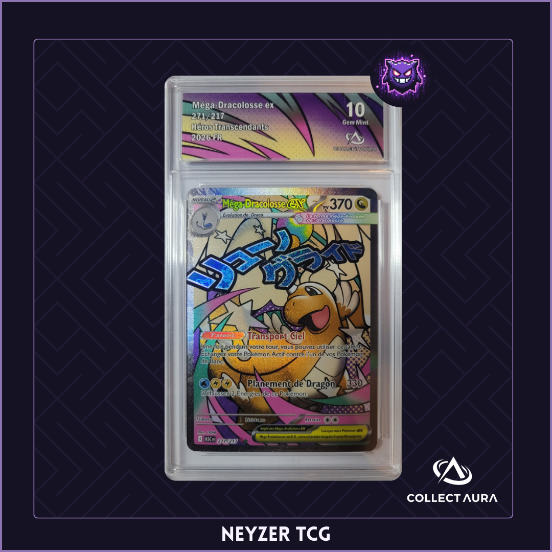 Gradée - Méga Dracolosse Ex ASC 271 - Héros Transcendants (ME2.5) - CollectAura 10
