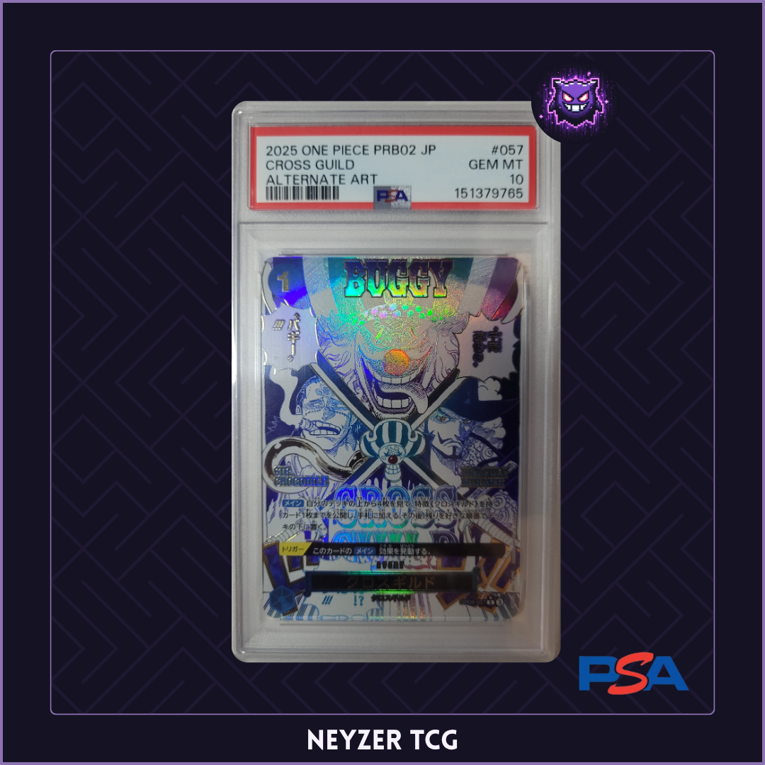 One Piece - Gradée JP Cross Guild (Baggy) OP09 057 - PRB02 The Best Vol.2 - PSA 10