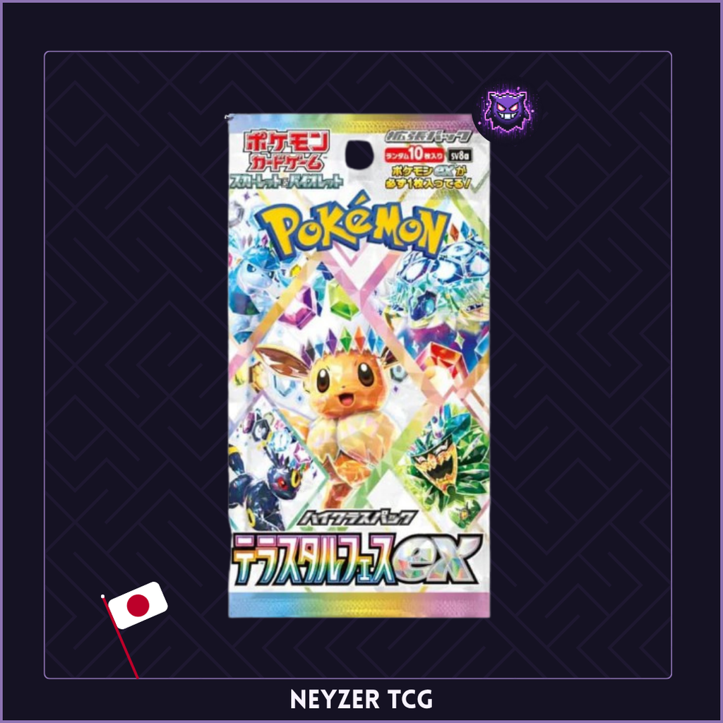 Pokemon Japonais - Display Terastal Festival