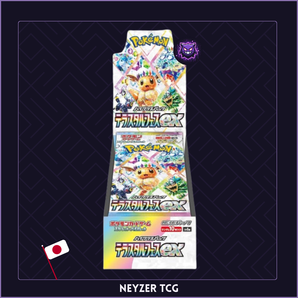 Pokemon Japonais - Display Terastal Festival