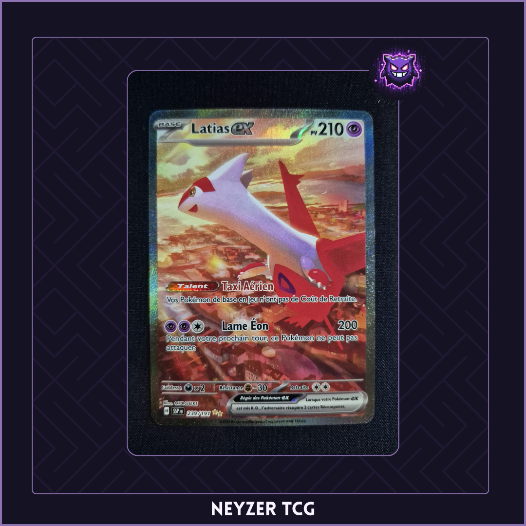 Carte - Latias Ex SSP 239 - Étincelles Déferlantes