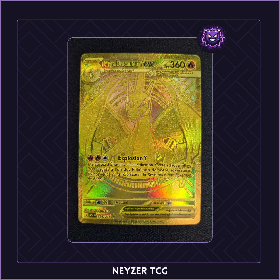 Carte - Méga Dracaufeu Y Ex ASC 294 - Héros Transcendants