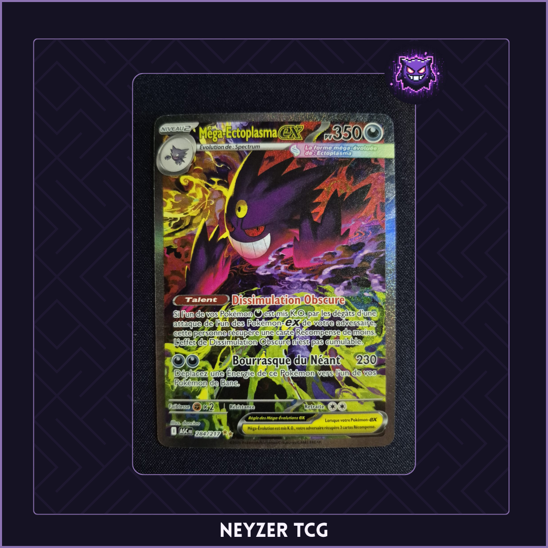 Carte - Méga Ectoplasma Ex ASC 284 - Héros Transcendants