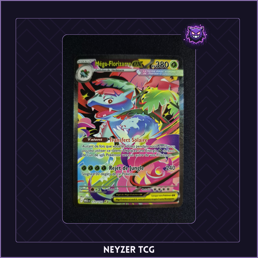 Carte - Méga Florizarre Ex MEG 177 - Méga Evolution