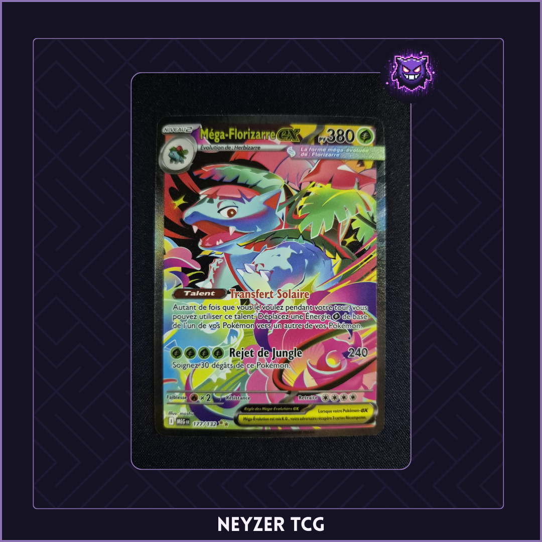 Carte - Méga Florizarre Ex MEG 177 - Méga Evolution