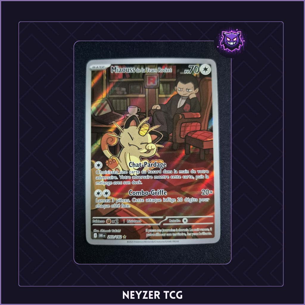 Carte - Miaouss de la Team Rocket DRI 203 - Rivalités Destinées