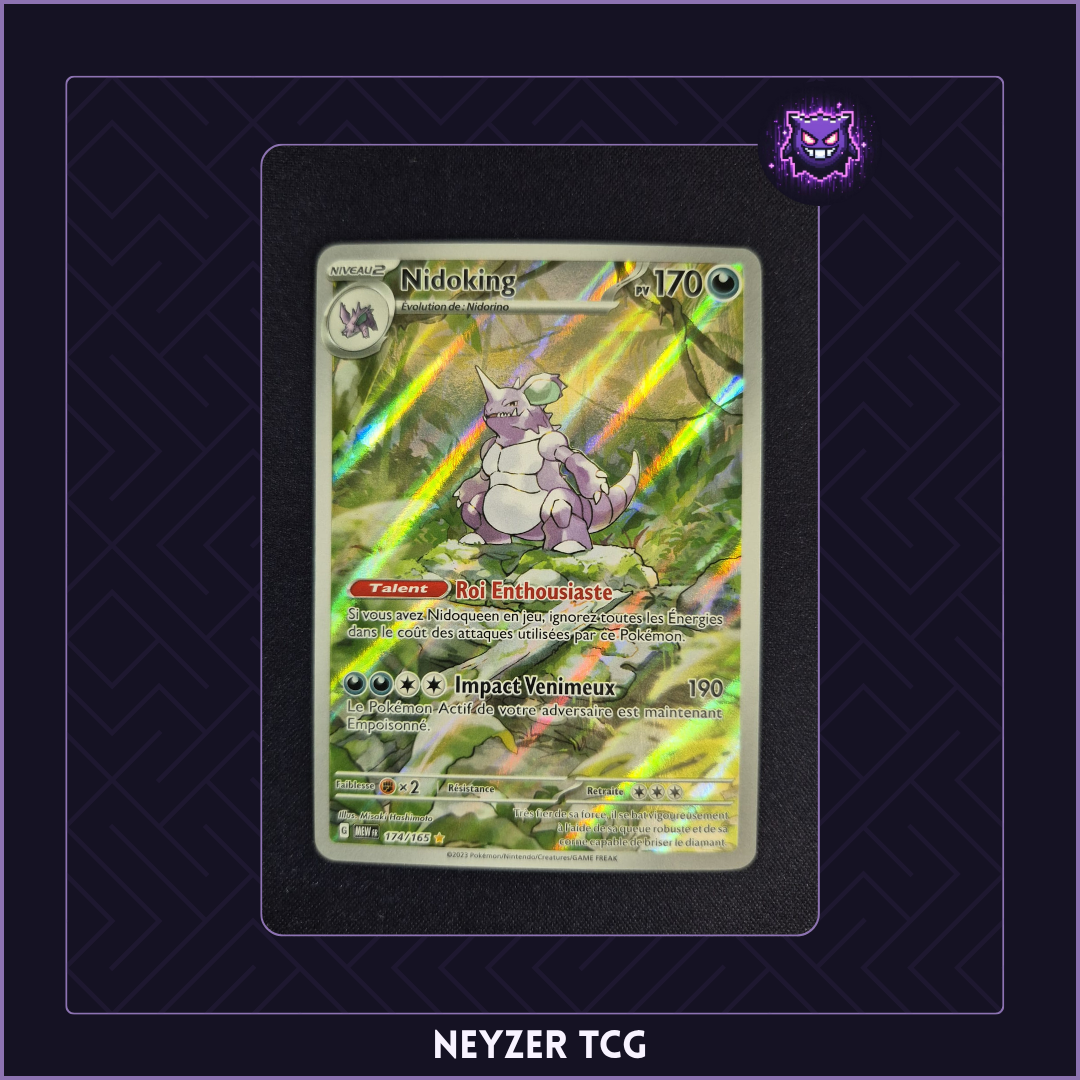 Carte - Nidoking MEW 174 - 151