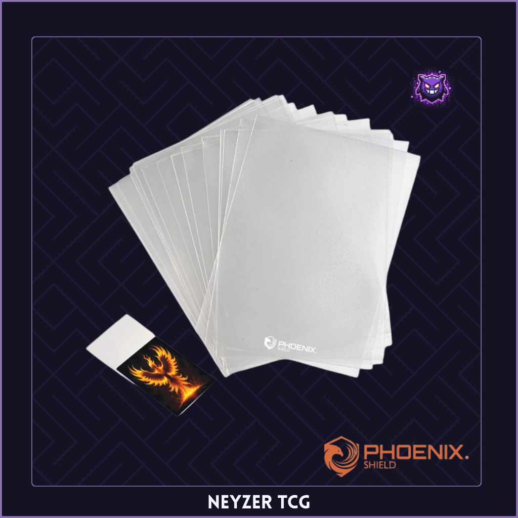 Card Sleeves Protection x100 - Phoenix Shield