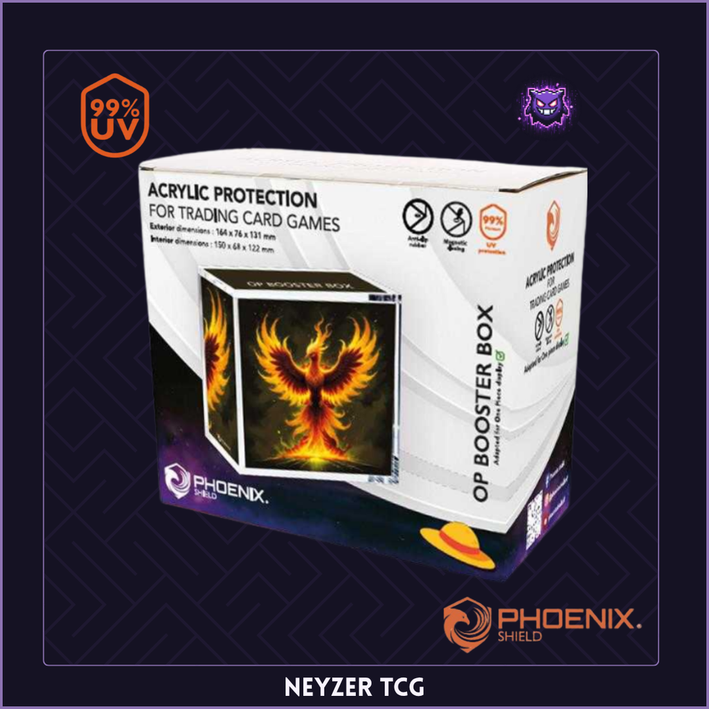 Protection Acrylique OP Box (99% UVR) - Display One Piece - Phoenix Shield