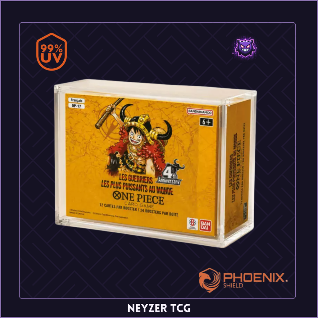 Protection Acrylique OP Box (99% UVR) - Display One Piece - Phoenix Shield
