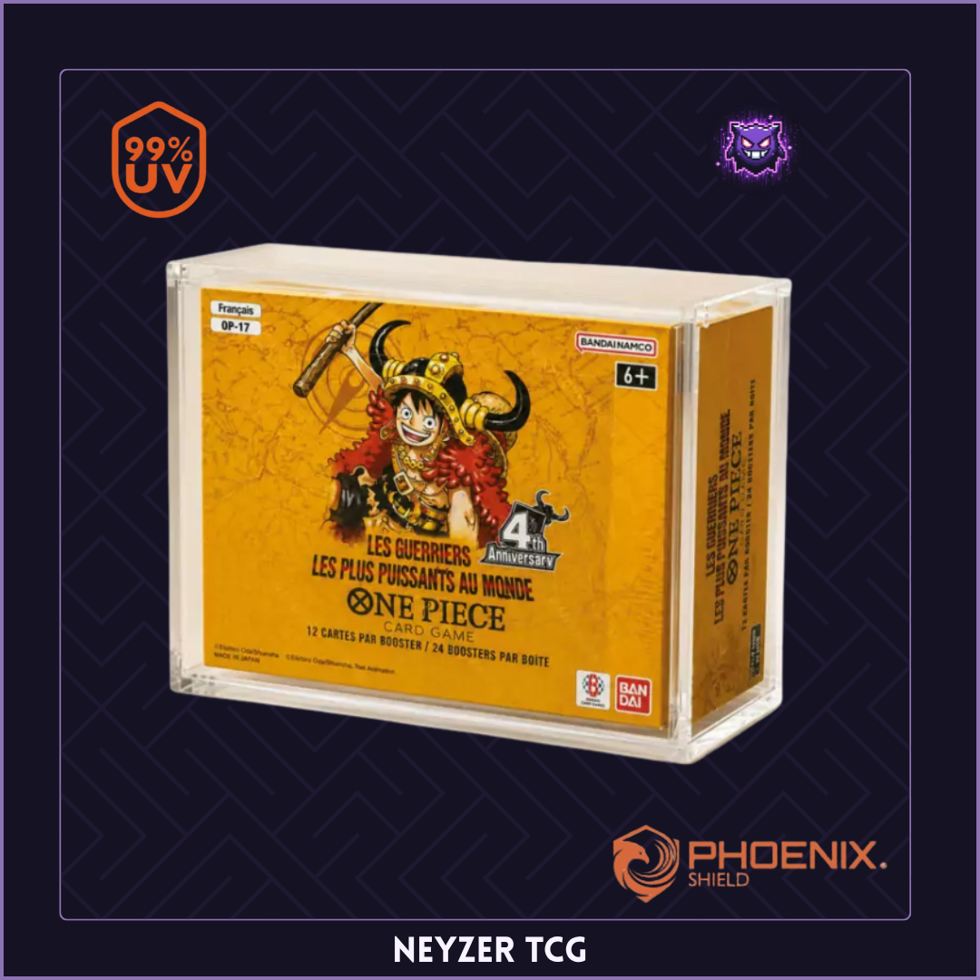 Protection Acrylique OP Box (99% UVR) - Display One Piece - Phoenix Shield