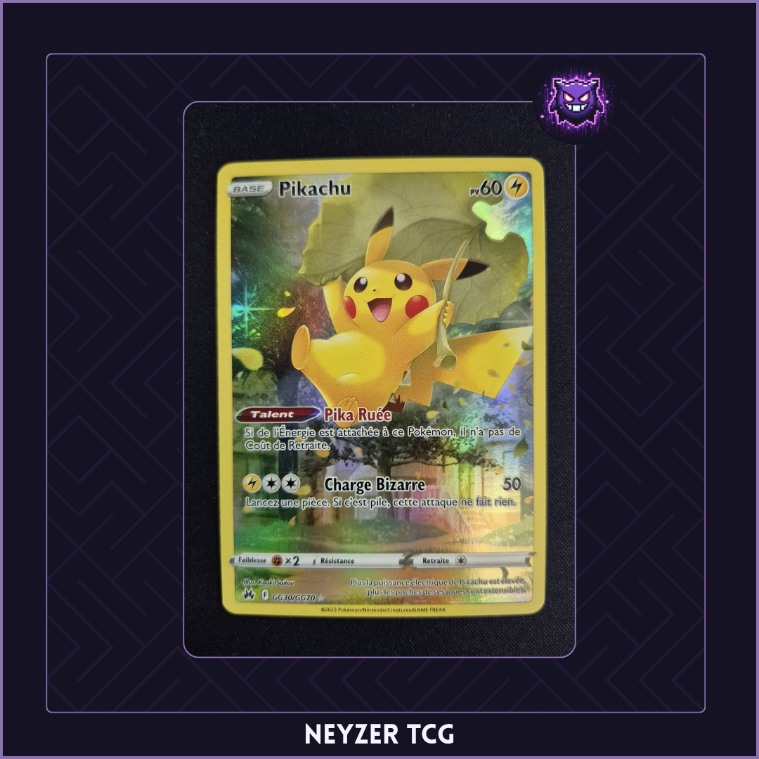 Carte - Pikachu CRZ GG30 - Zénith Suprême
