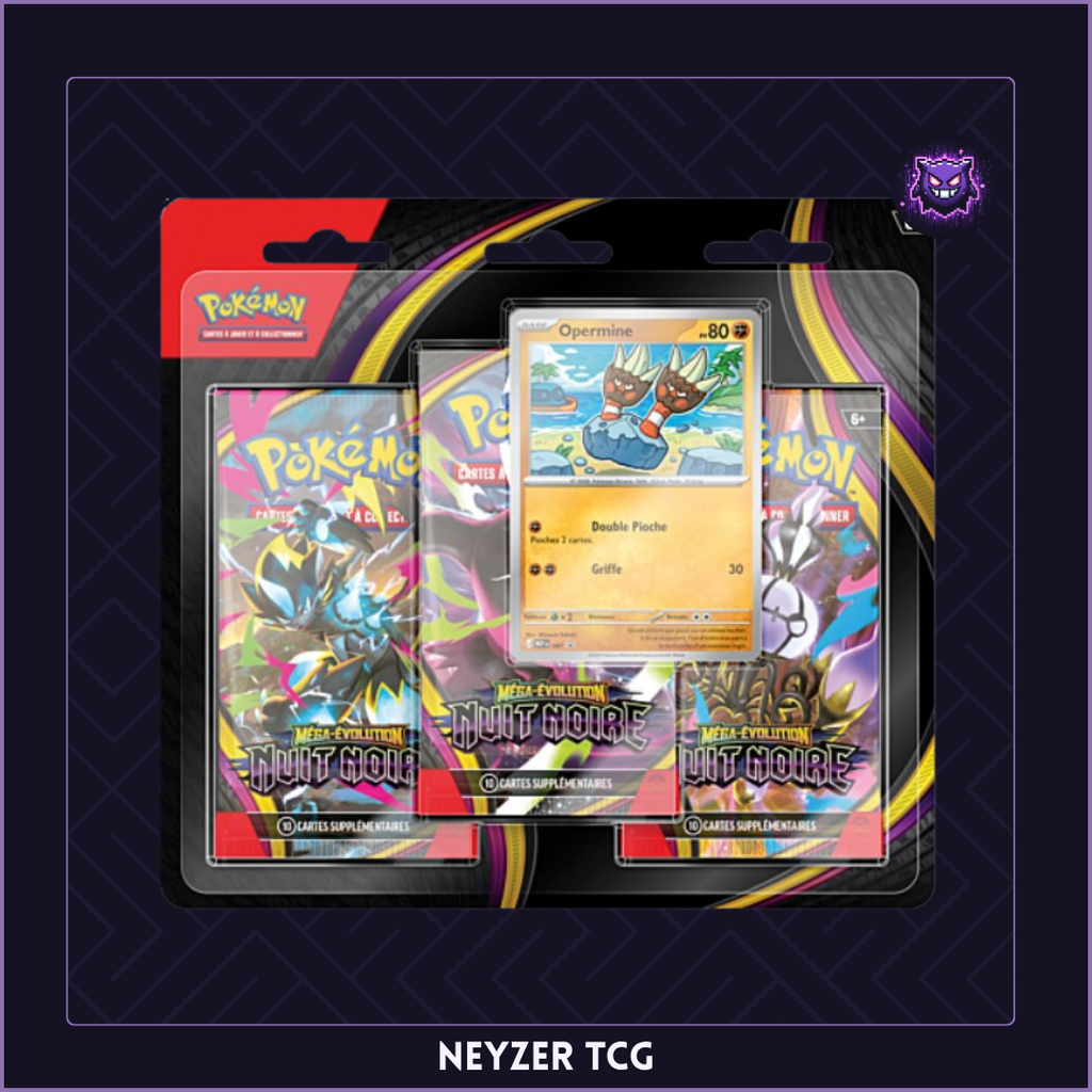 Pokémon - Tripack Nuit Noire (ME5)