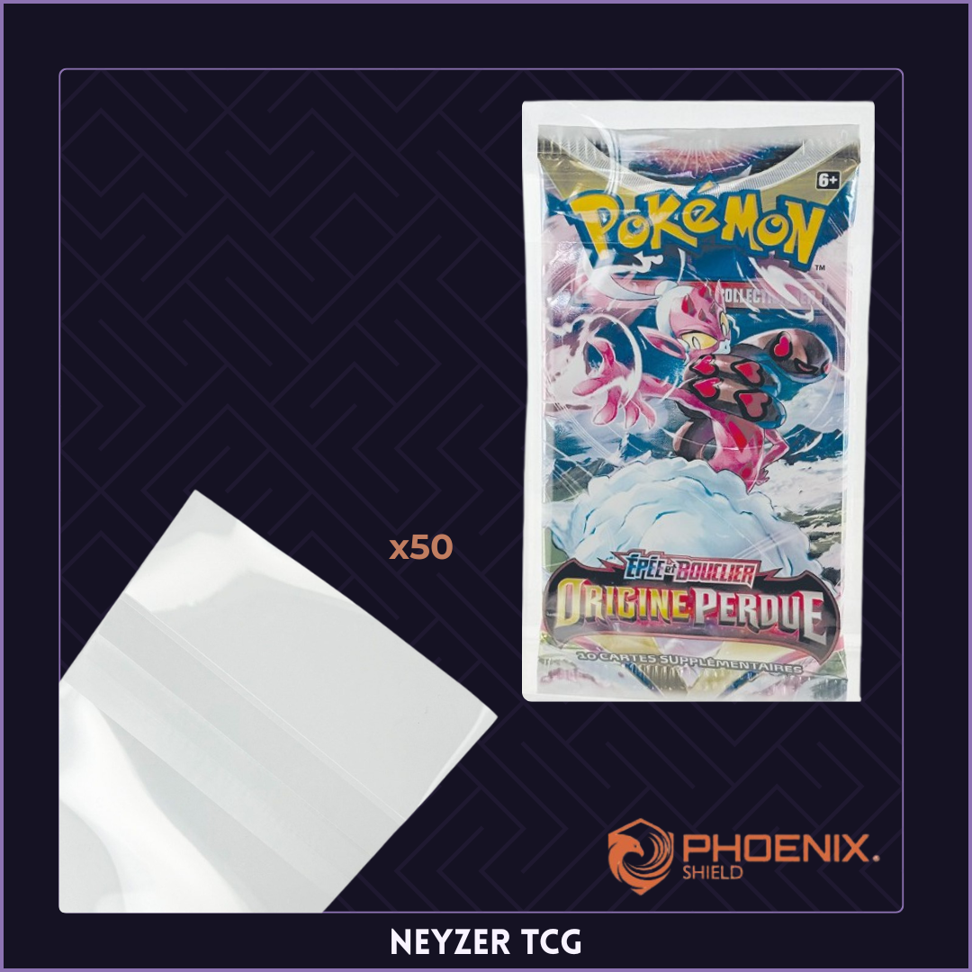 Strip Bags - Sleeve Booster x50 - Phoenix Shield