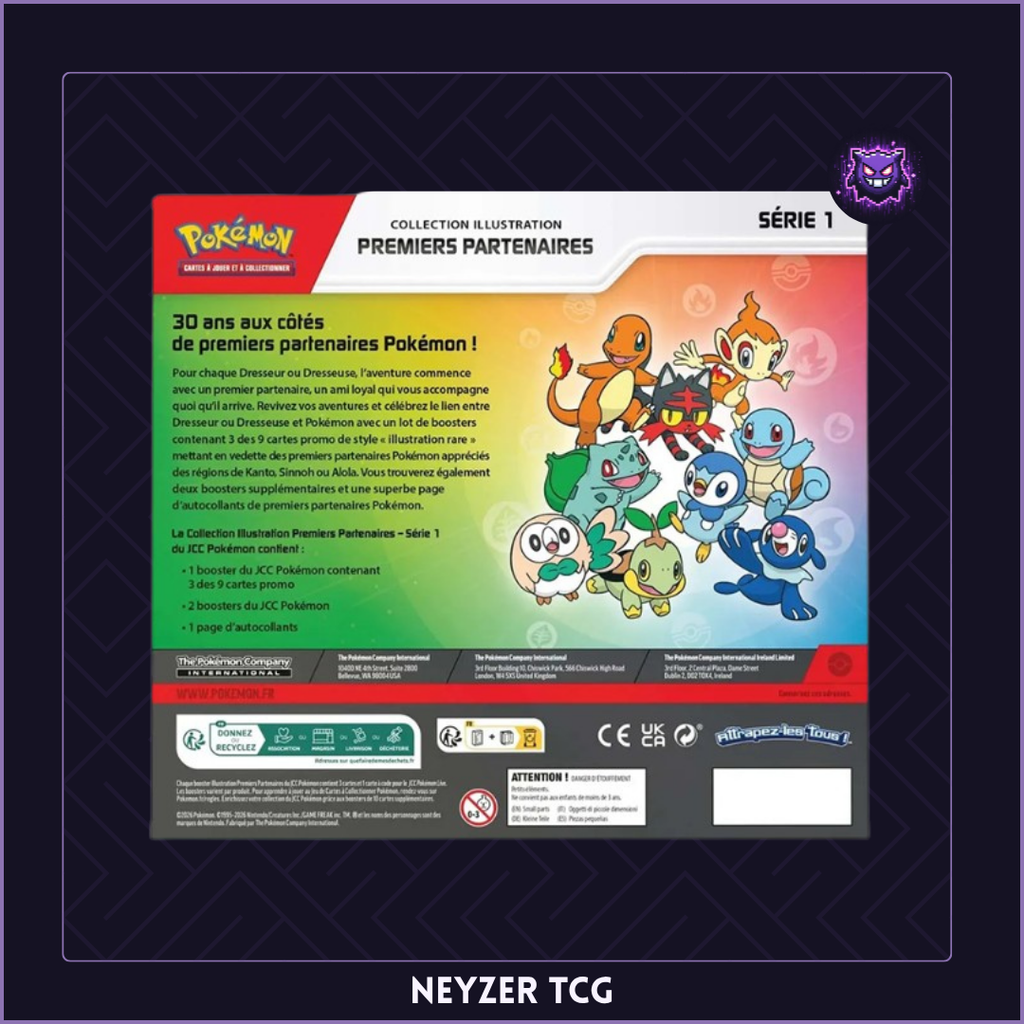 Pokémon - Coffret Premiers Partenaires Série 1